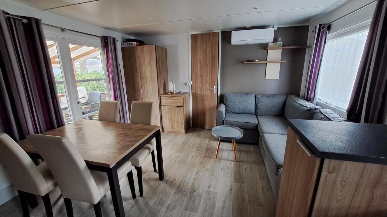 Mobile Home Climatise 3 Chambres A Narbonne Plage Exteriör bild