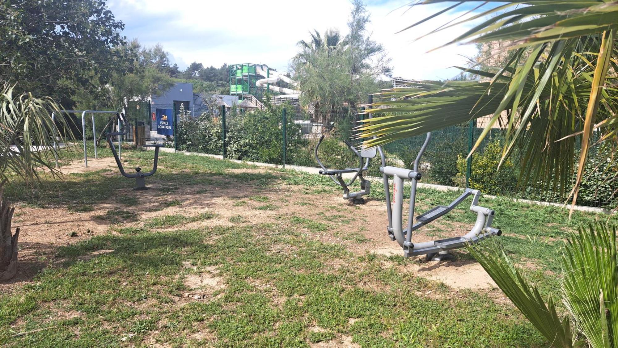 Mobile Home Climatise 3 Chambres A Narbonne Plage Exteriör bild